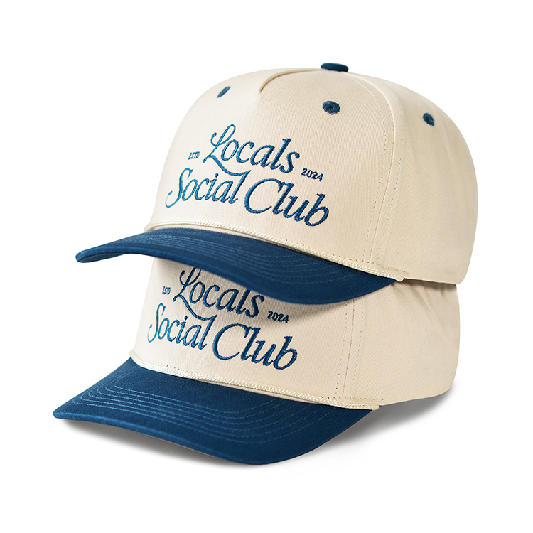 Green 5 Panel Baseball Cap