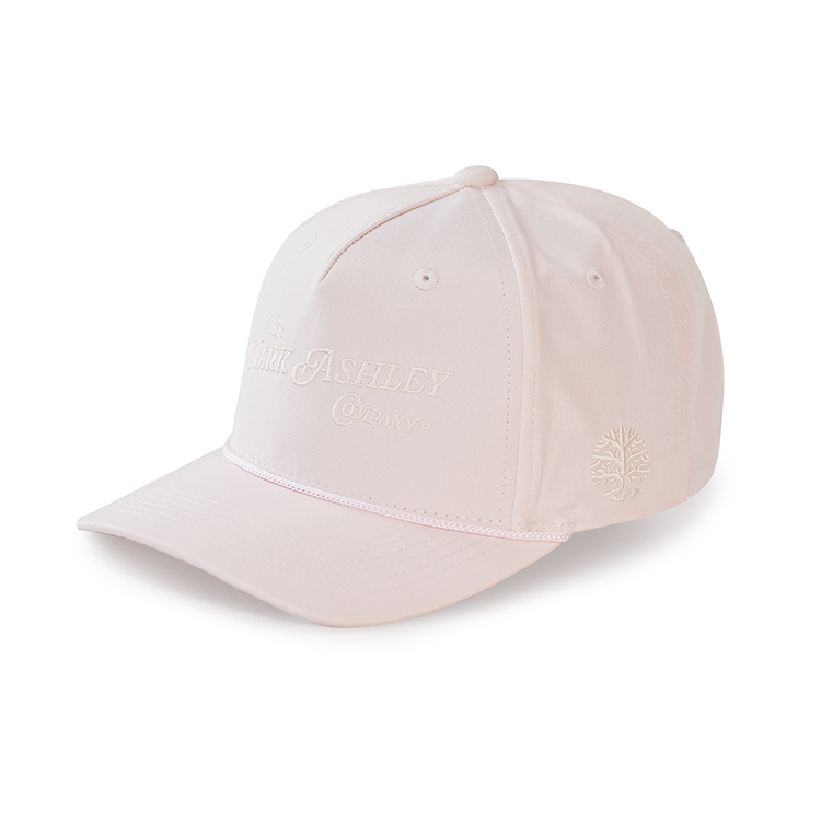 White Rope 5 Panel Baseball Cap