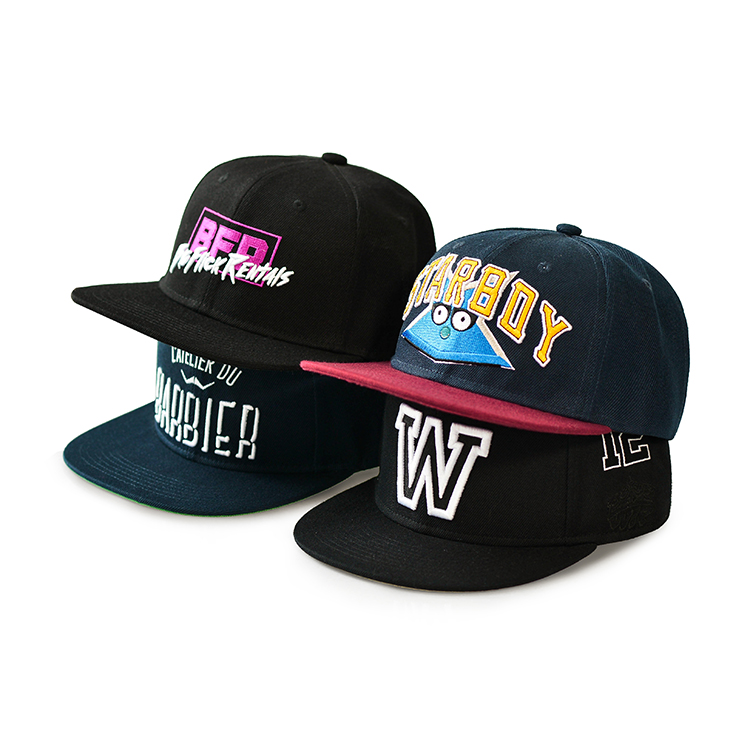 Custom 6 Panel Snapback Cap