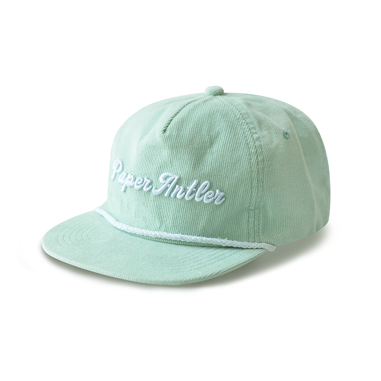 Blue 5 Panel Snapback Cap