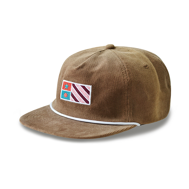 Olive Green 5 Panel Snapback Cap